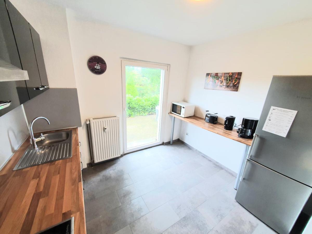 Appartamento Lieblingsmensch Oberhausen Mit Terrasse Esterno foto