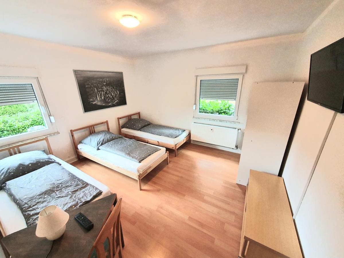 Appartamento Lieblingsmensch Oberhausen Mit Terrasse Esterno foto